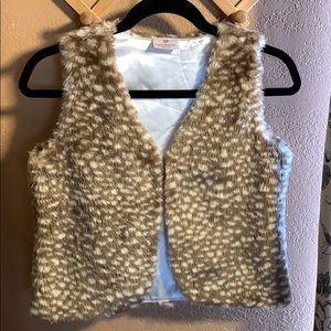 Hanna Andersson Faux Fur Vest